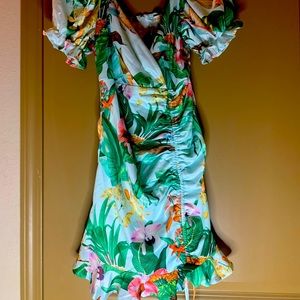 Teal/Pink Cute Dress